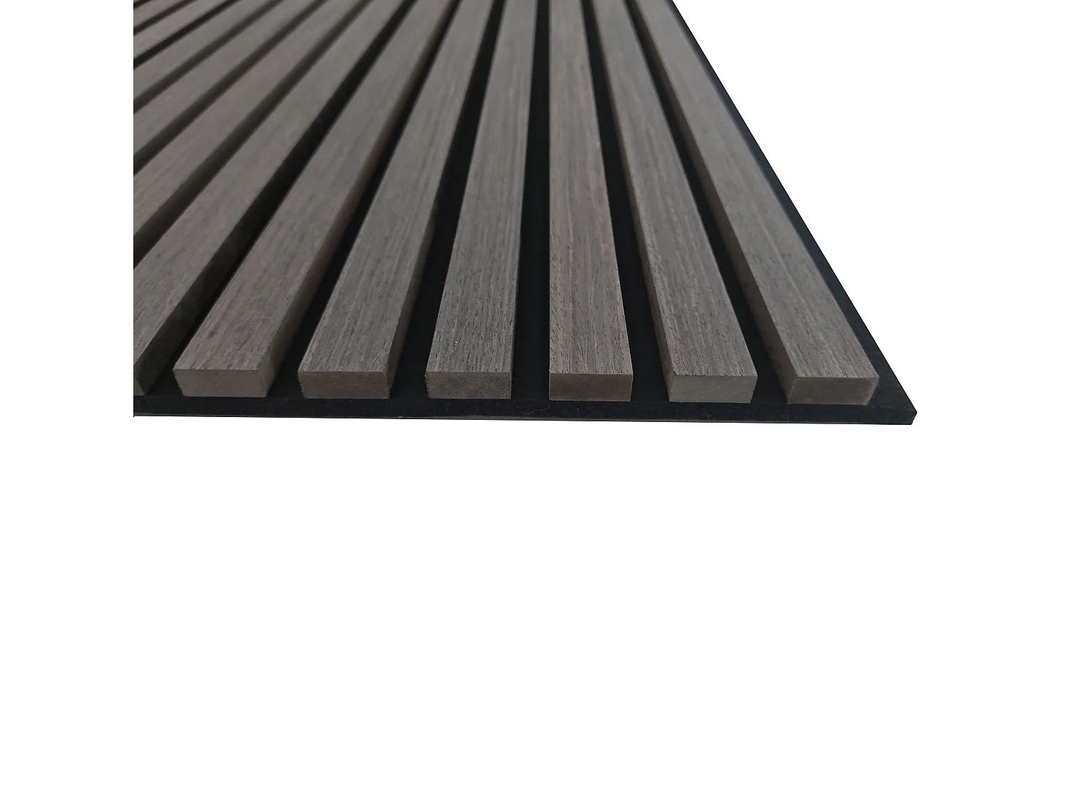 Panneaux décoratifs AICA, panneaux muraux en MDF imitation bois, lot de 3, 240 x 60 cm, chêne gris