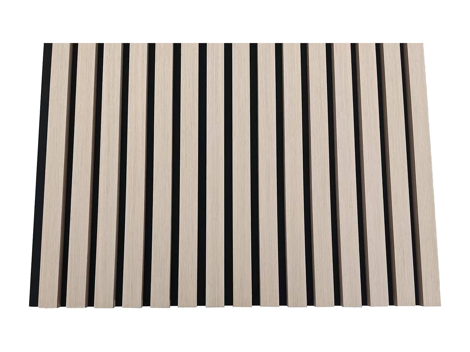 Panneaux décoratifs AICA, panneaux muraux en MDF imitation bois, lot de 3, 240 x 60 cm, Teinte chêne naturel