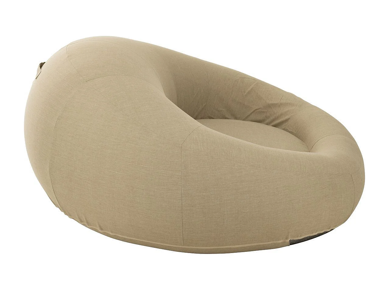 Pouf de Jardin "Donut" 175cm Beige