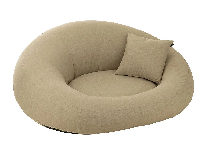 Pouf de Jardin "Donut" 175cm Beige