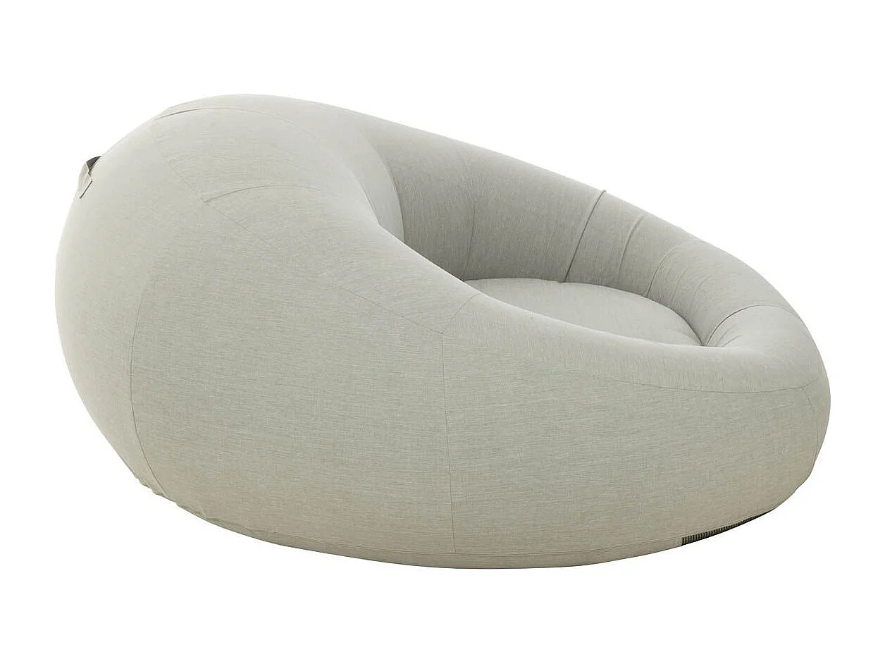 Pouf de Jardin "Donut" 175cm Gris