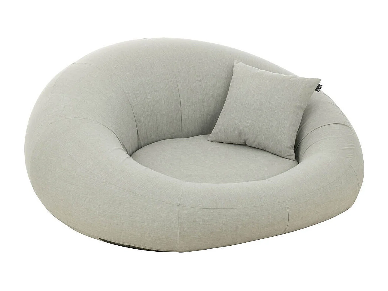 Pouf de Jardin "Donut" 175cm Gris