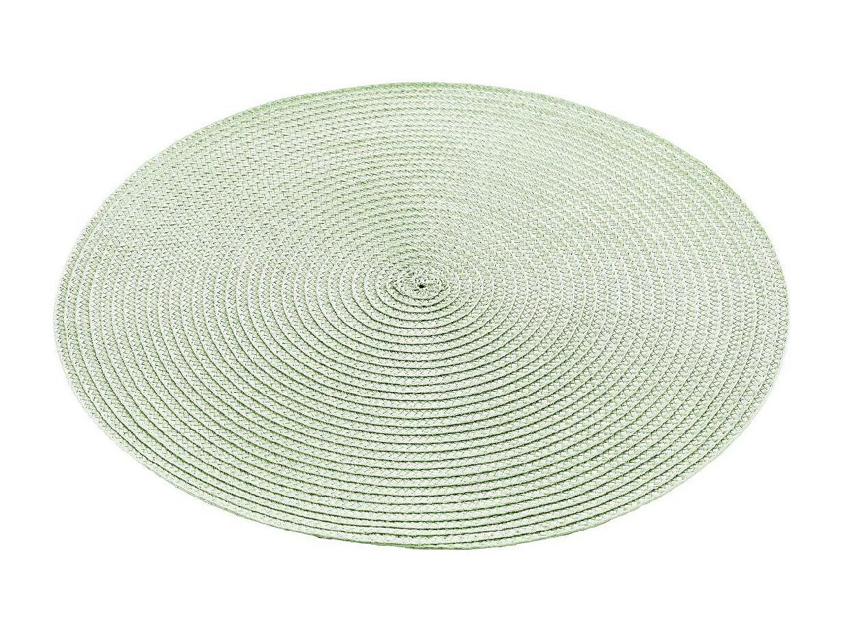 Set de Table Uni "Zebulon" 35cm Vert Opale