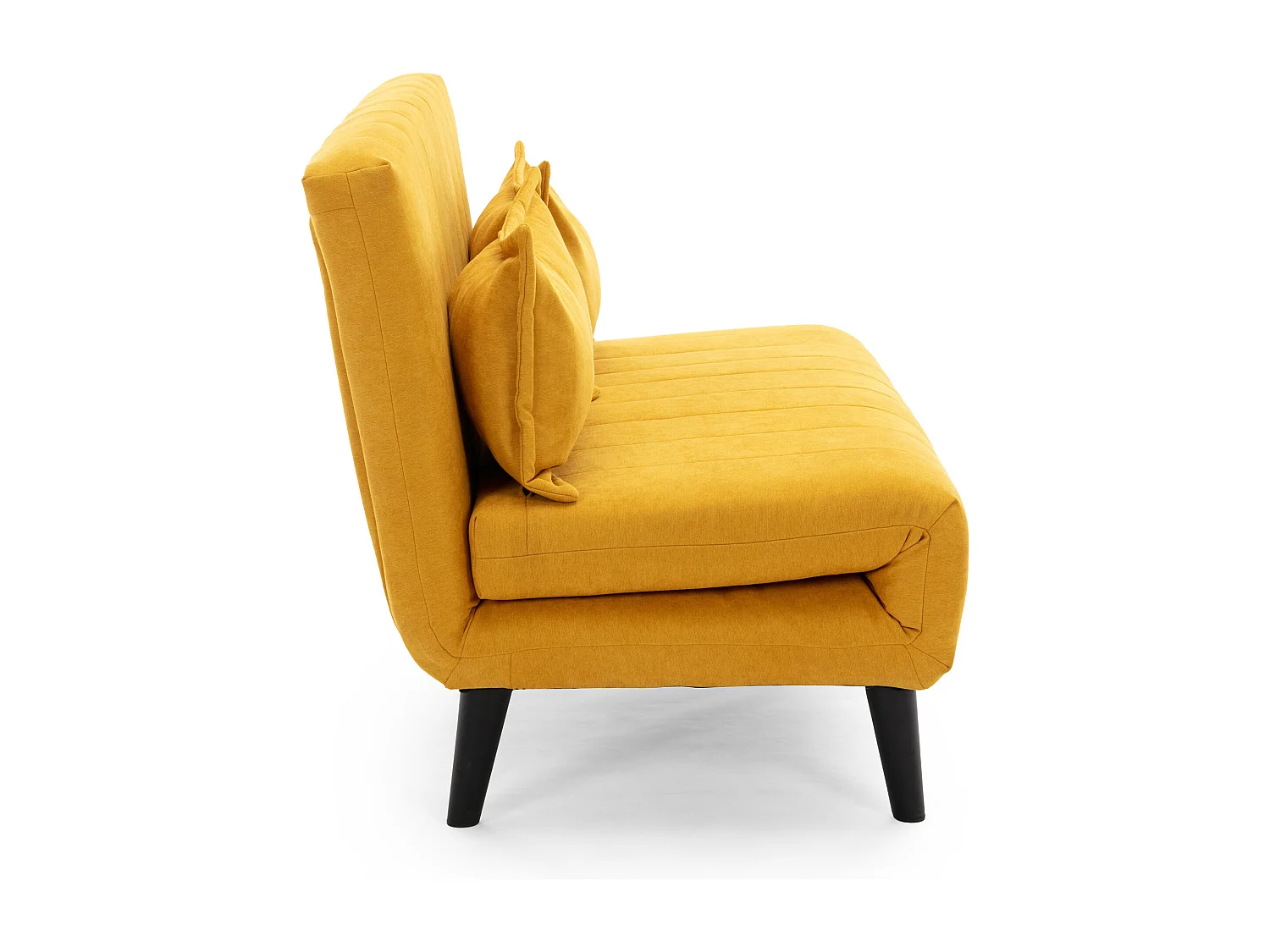 Harper 2 Seater Folding Clic Clac Fabric Lounge Futon Sofa Bed