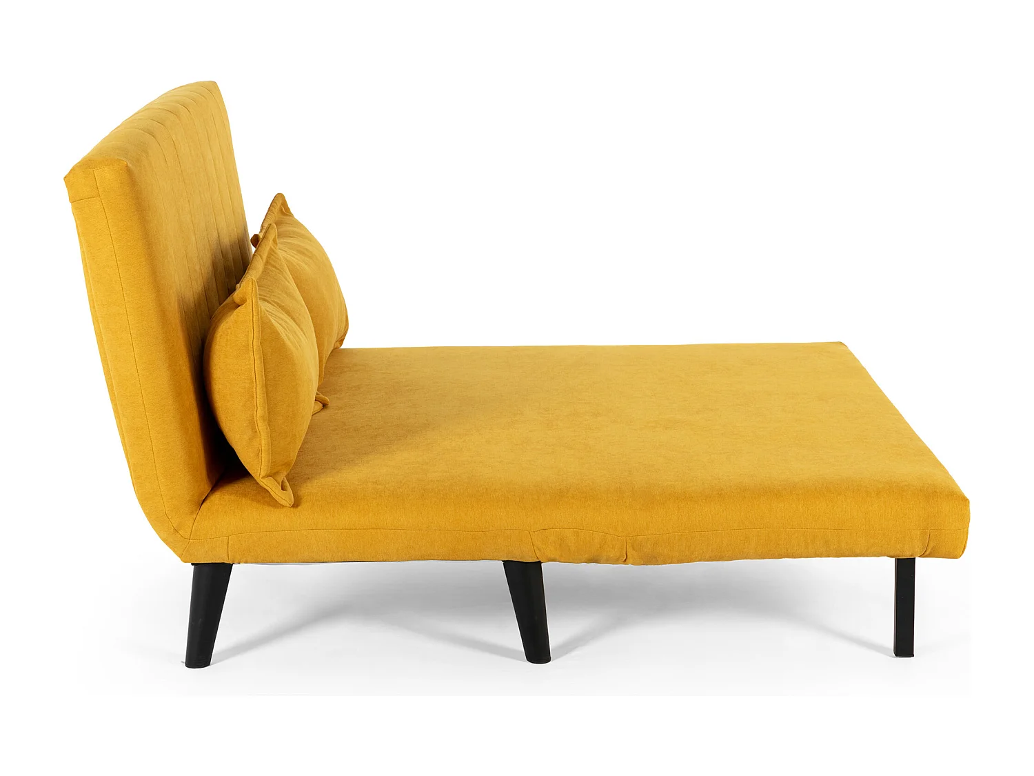 Harper 2 Seater Folding Clic Clac Fabric Lounge Futon Sofa Bed