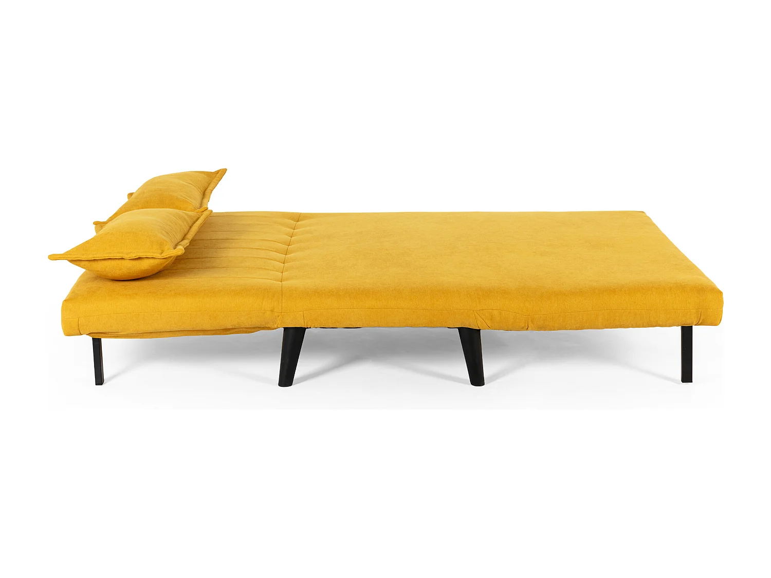 Harper 2 Seater Folding Clic Clac Fabric Lounge Futon Sofa Bed
