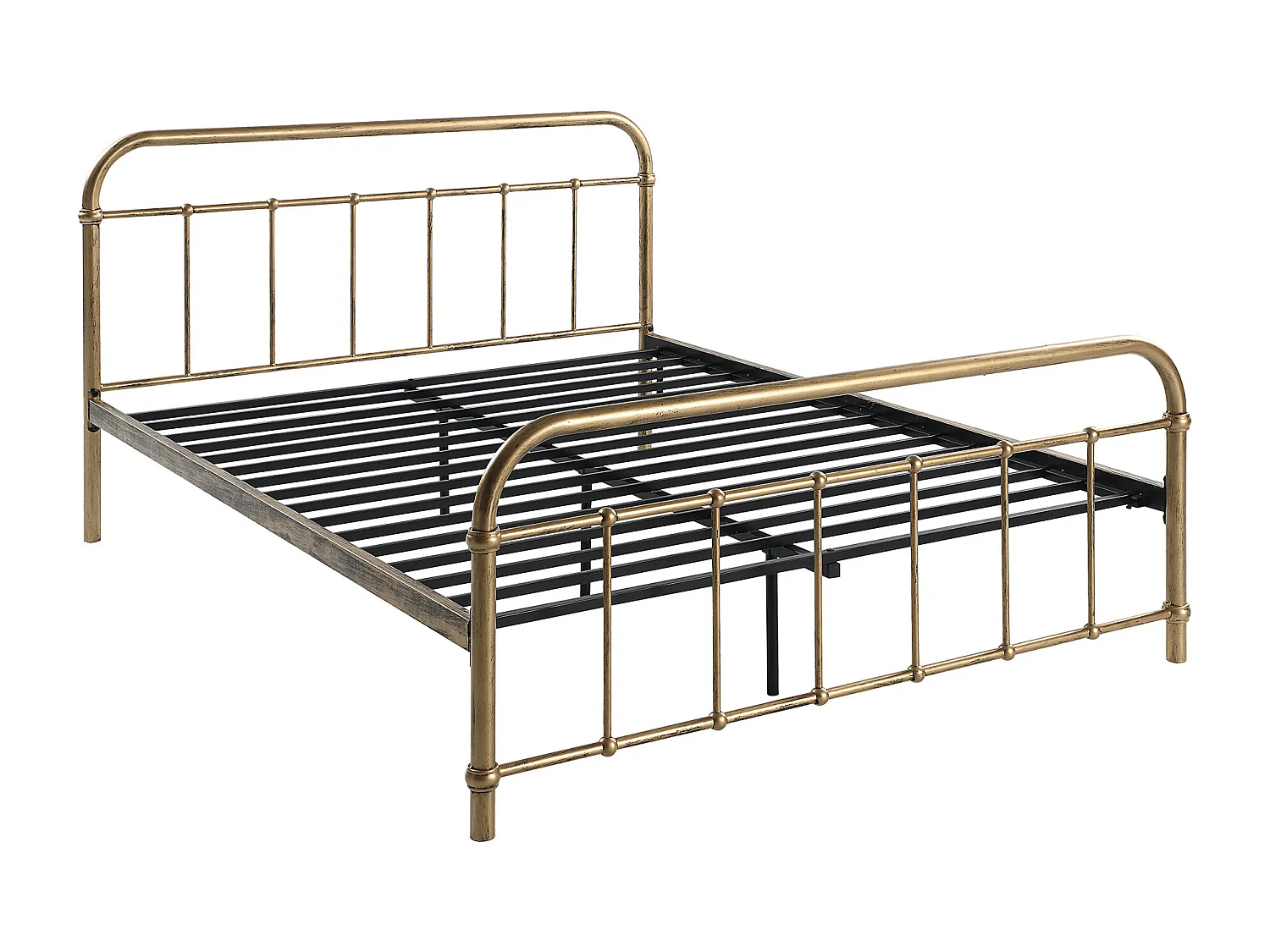 Tewin Vintage Hospital Style Metal Bed Frame