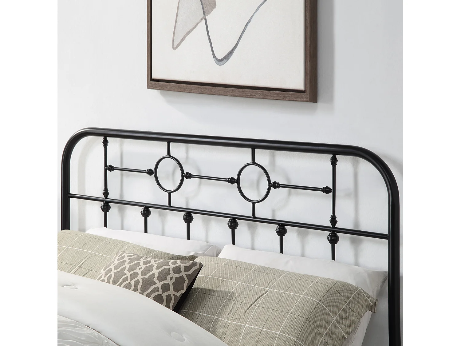 Ware Victorian Industrial Design Metal Bed Frame