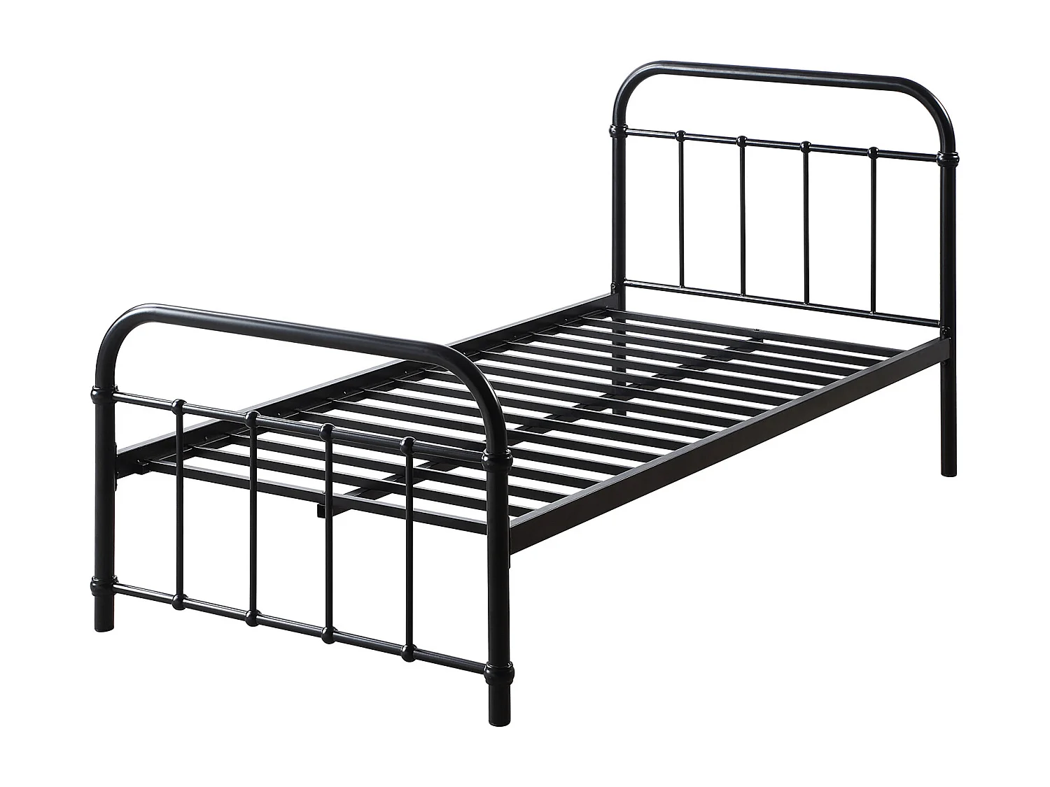 Tewin Vintage Hospital Style Metal Bed Frame