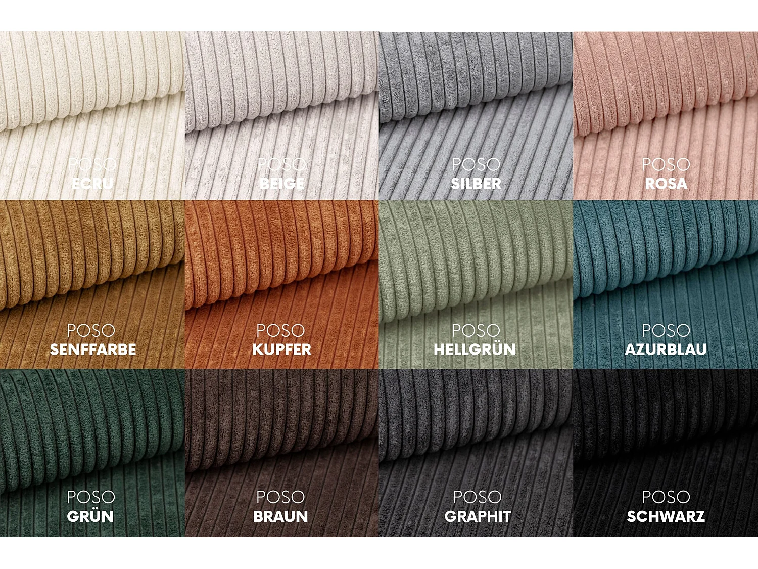 Canapé convertible DUO Poso en tissu - plusieurs coloris brun