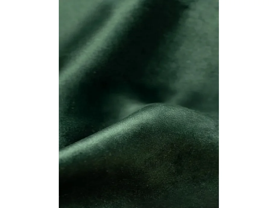 Divano angolare modulare a L, tessuto velluto Bluvel, verde, sinistra, CROISSANT L