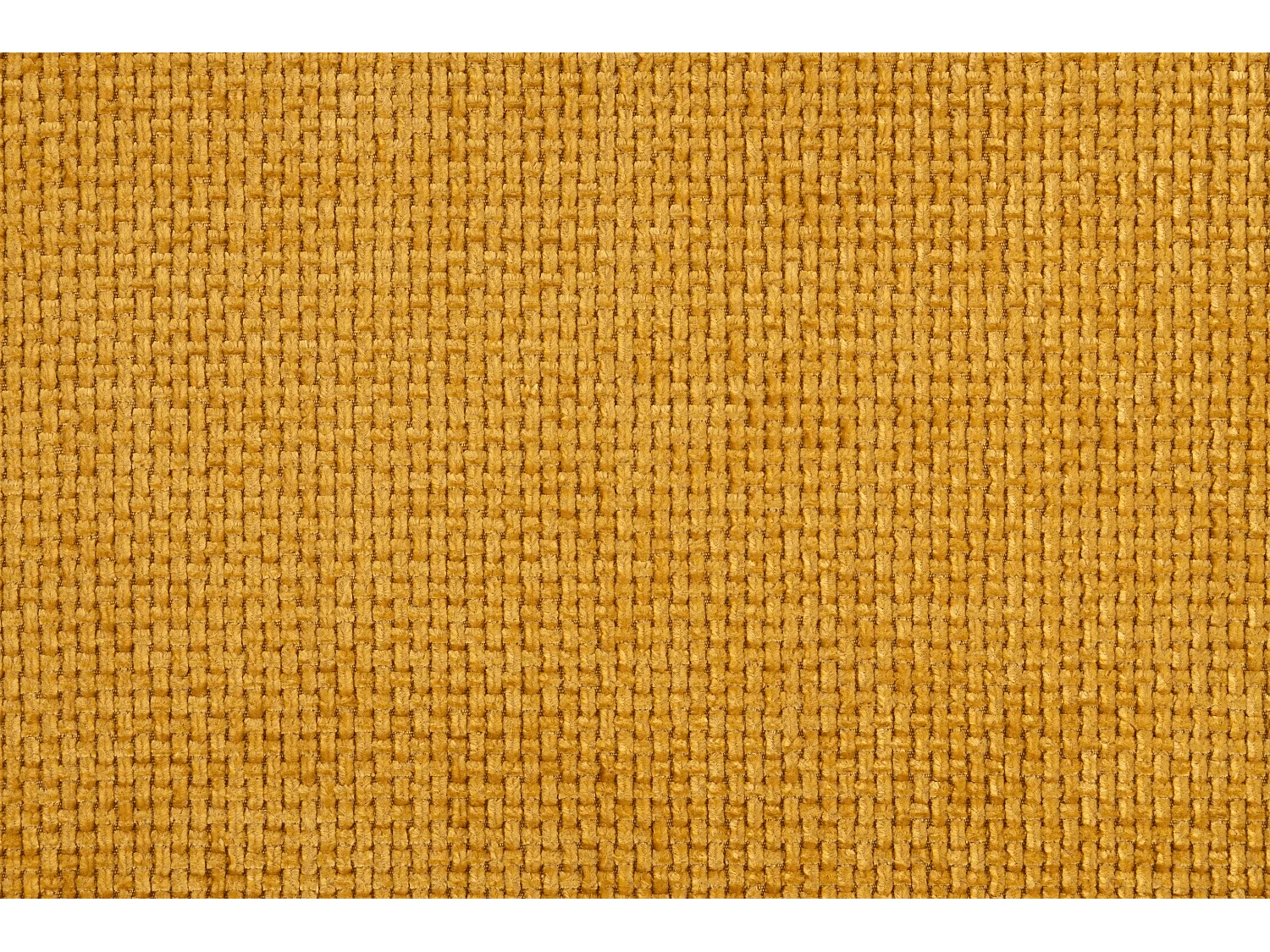 Lit Boxspring avec matelas et coffre de lit, tissu chenille Flow, Jaune, 120x200 cm, H3-Bonell, DEMETER