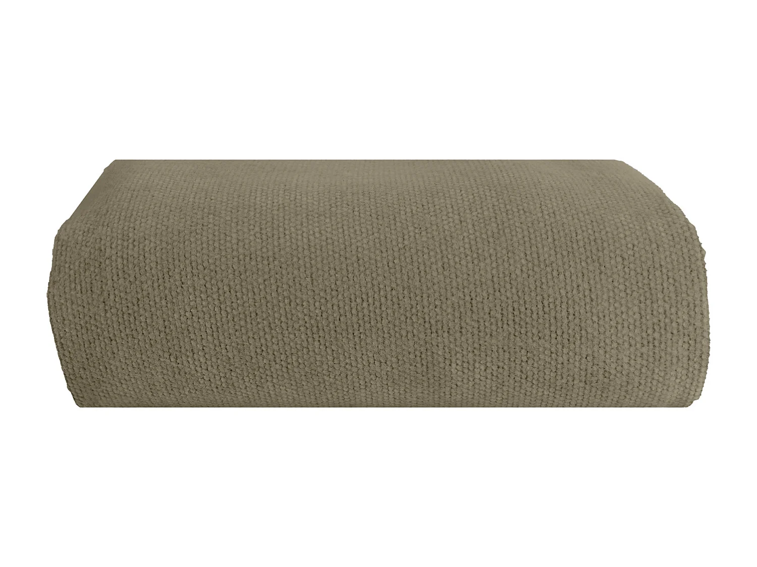 Couverture plaid marron 130x170cm PANORA - SACASA