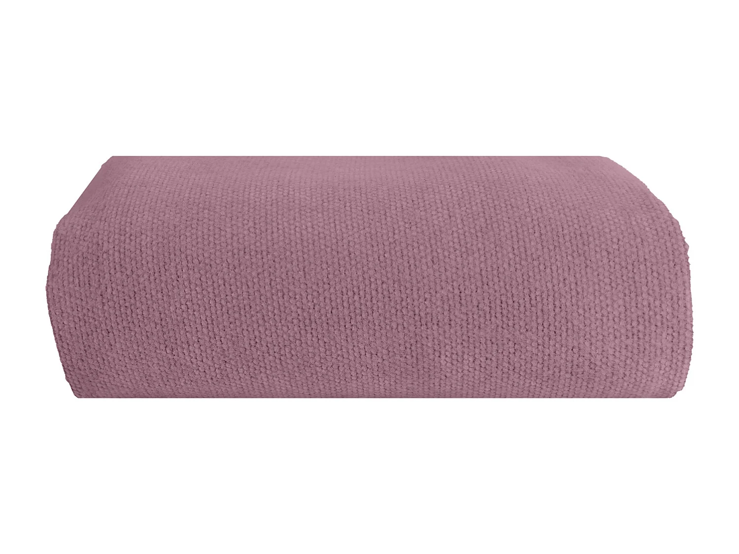 Couverture plaid rose 130x170cm PANORA - SACASA