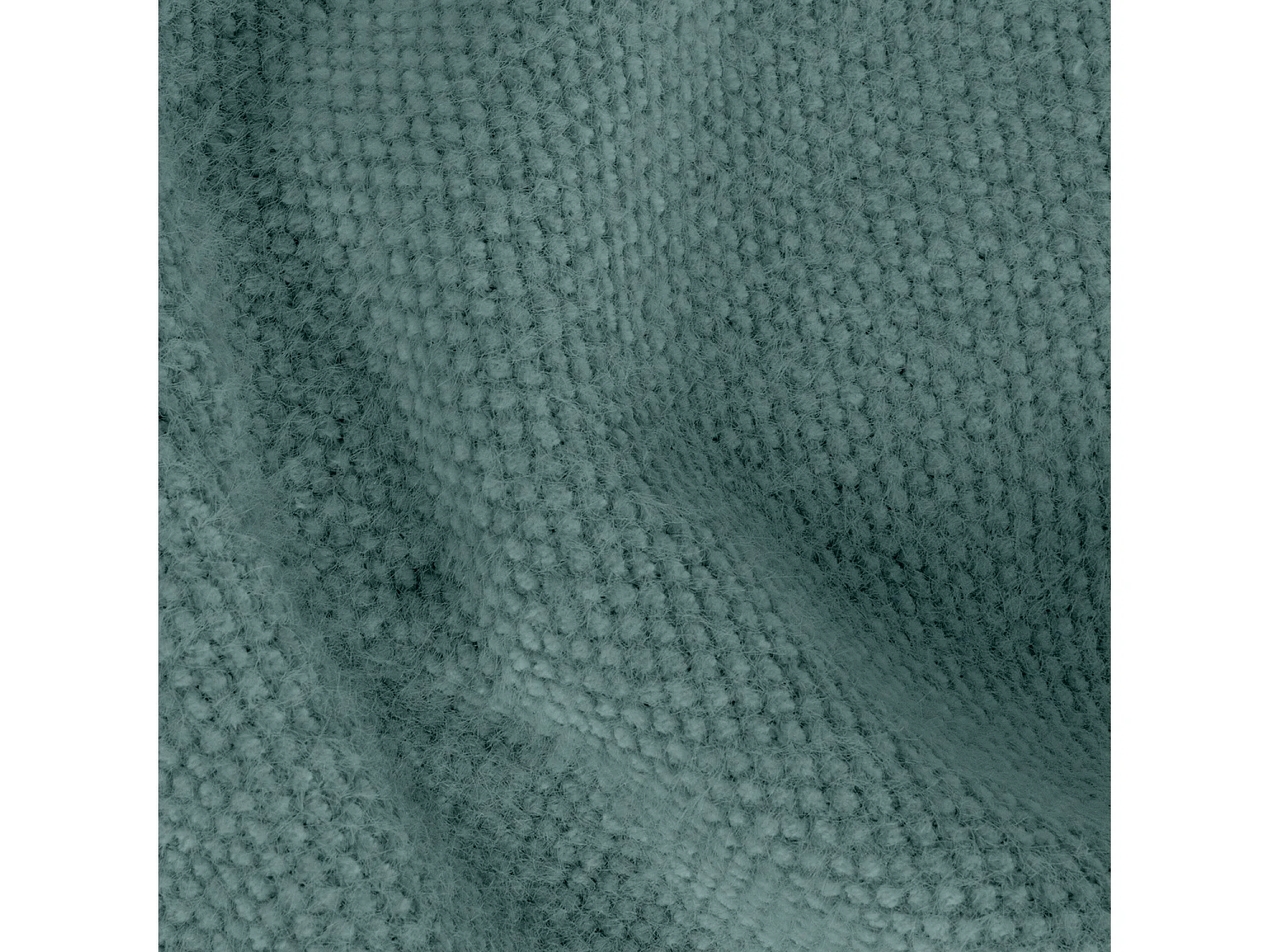 Couverture plaid verte 130x170cm PANORA - SACASA