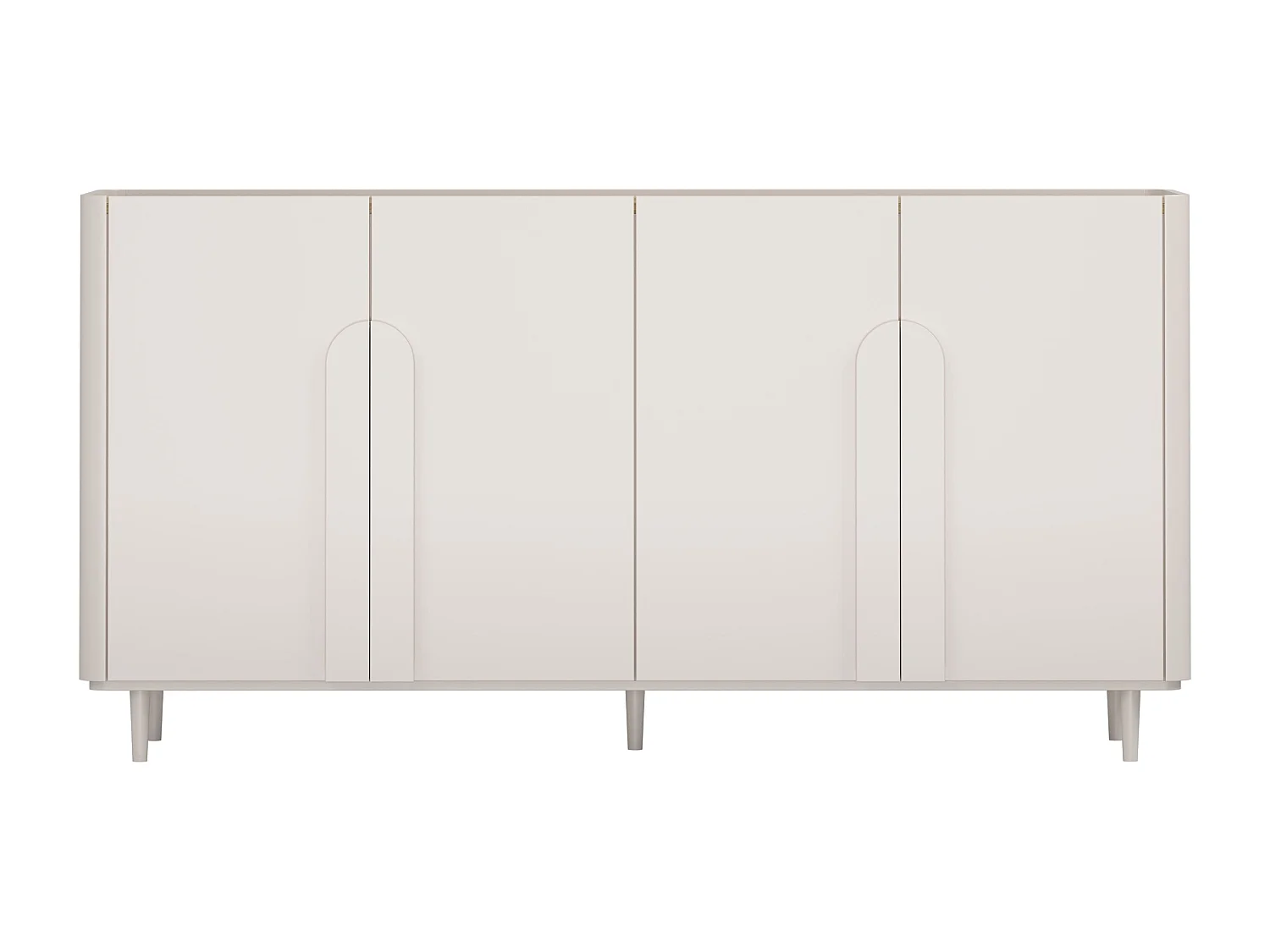 Buffet 4 portes 8 étagères