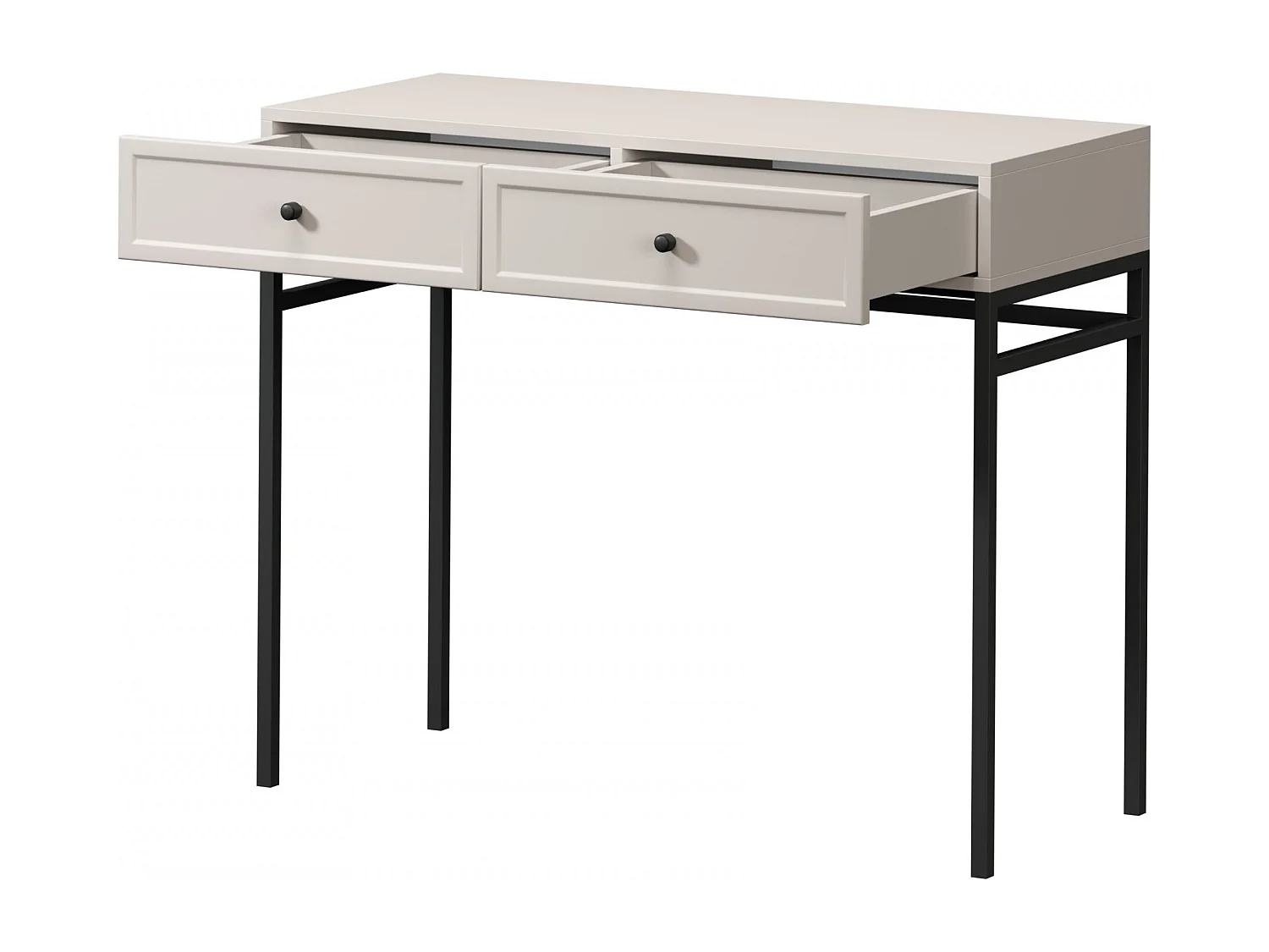 Konsolentisch „Cashmere“ mit 2 Schubladen, 100 x 41 cm