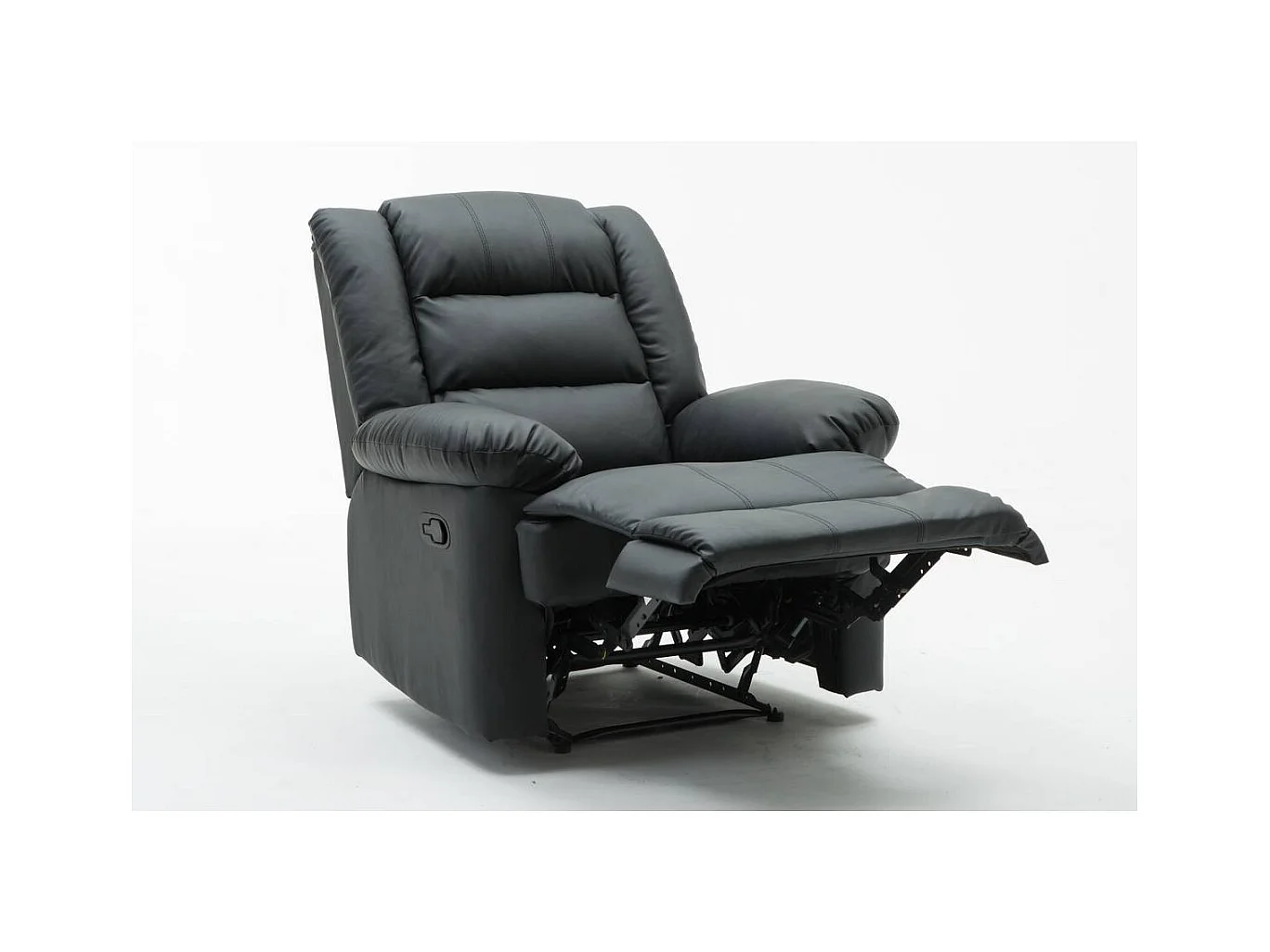 Relax-Sessel "Buckingham" - 85 x 93 x 100 cm - Schwarz