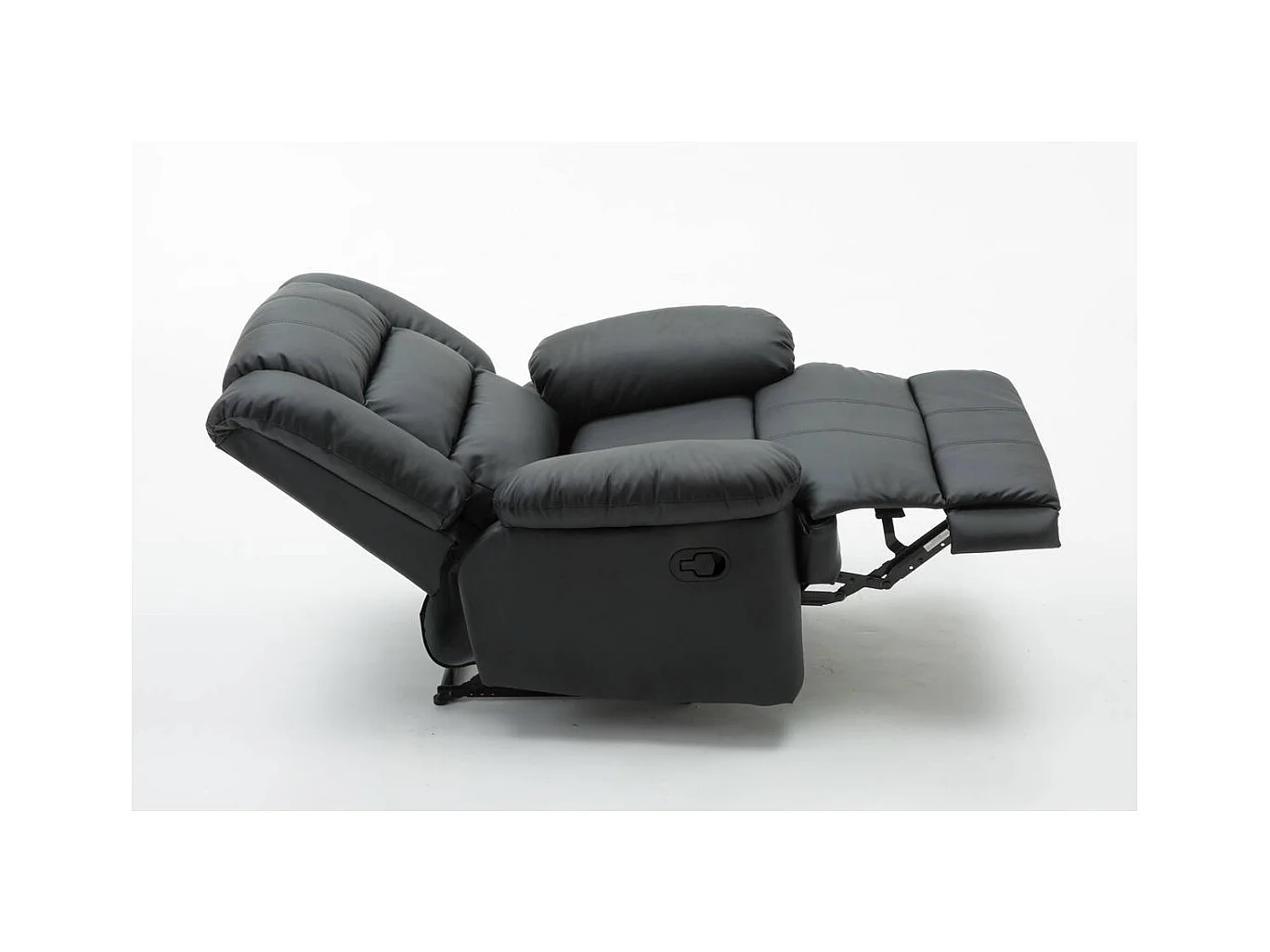 Relax-Sessel "Buckingham" - 85 x 93 x 100 cm - Schwarz