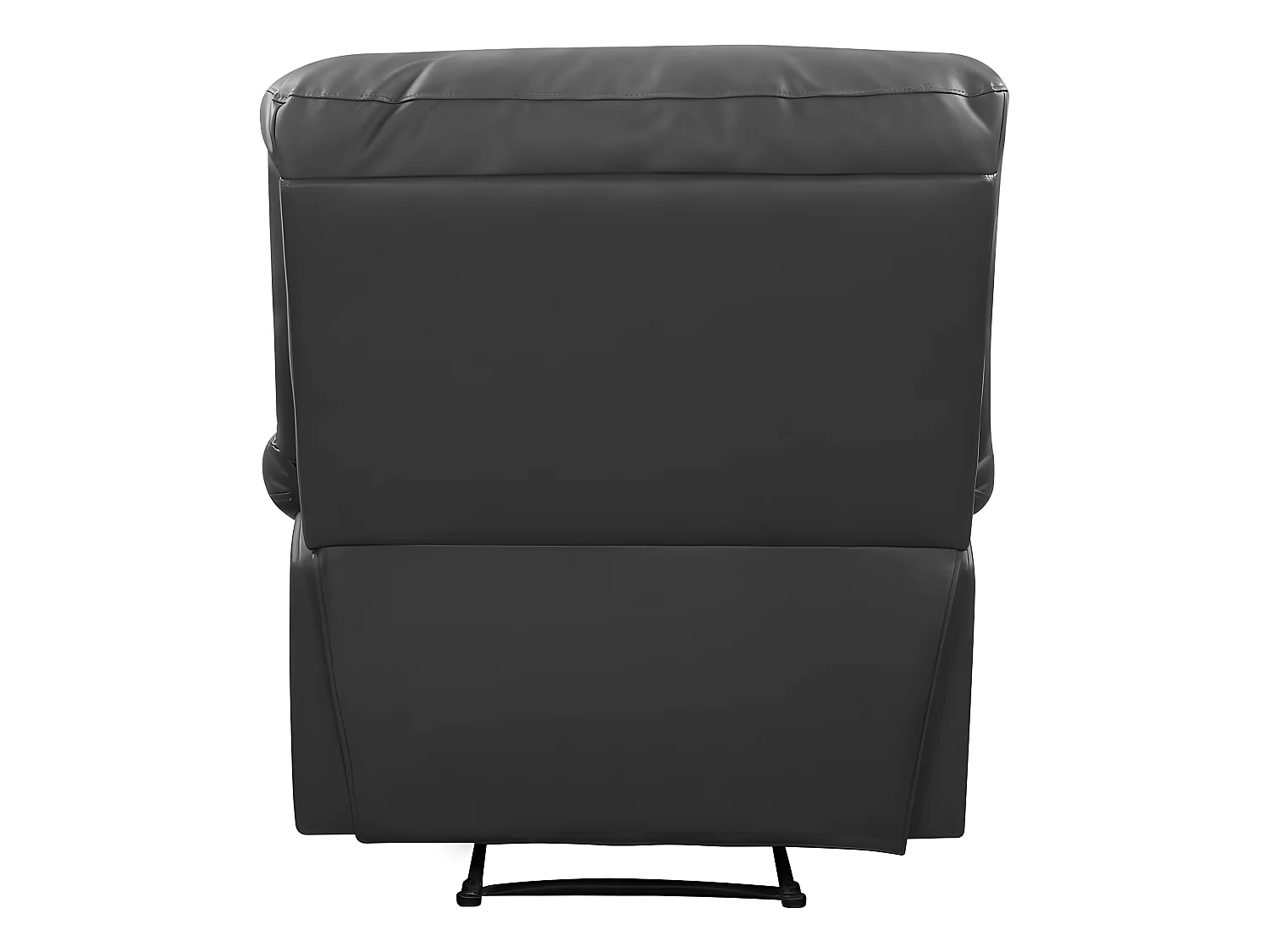 Relaxfauteuil "Lincoln" in grijze stof met handmatige kantelfunctie