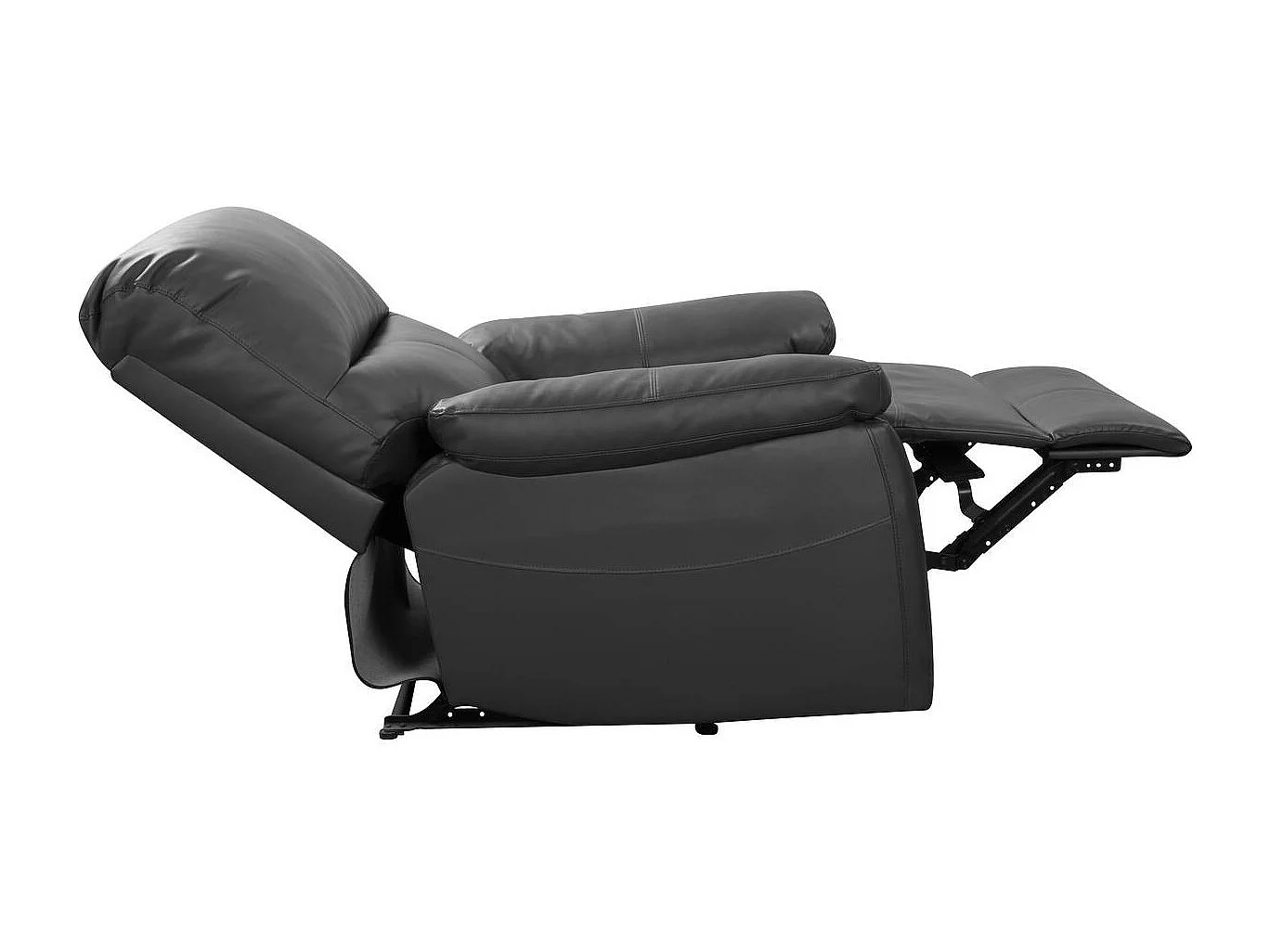 Fauteuil relax "Lincoln" - 90 x 89 x 103 cm - Gris