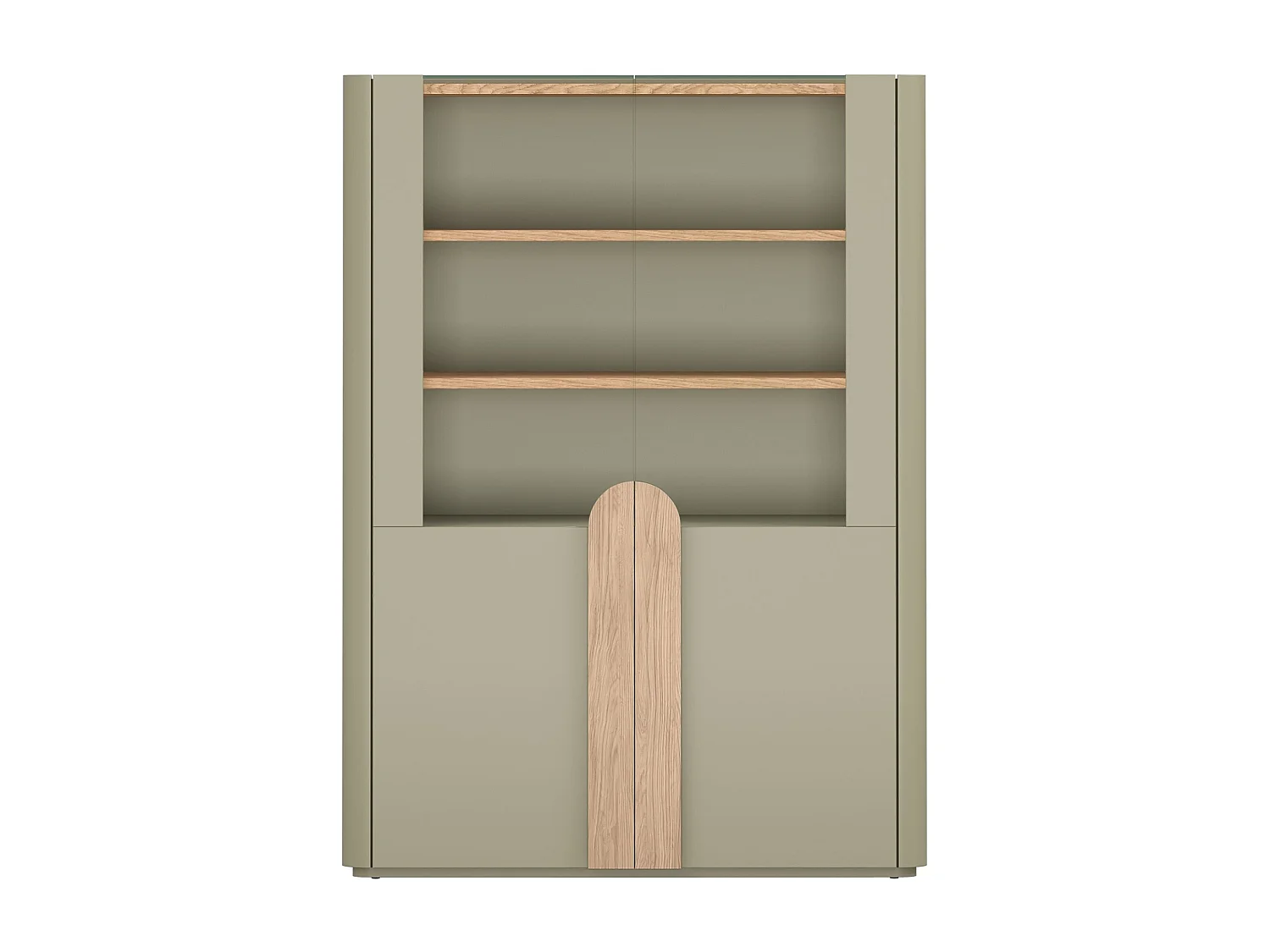 2-türiger Vitrinenschrank