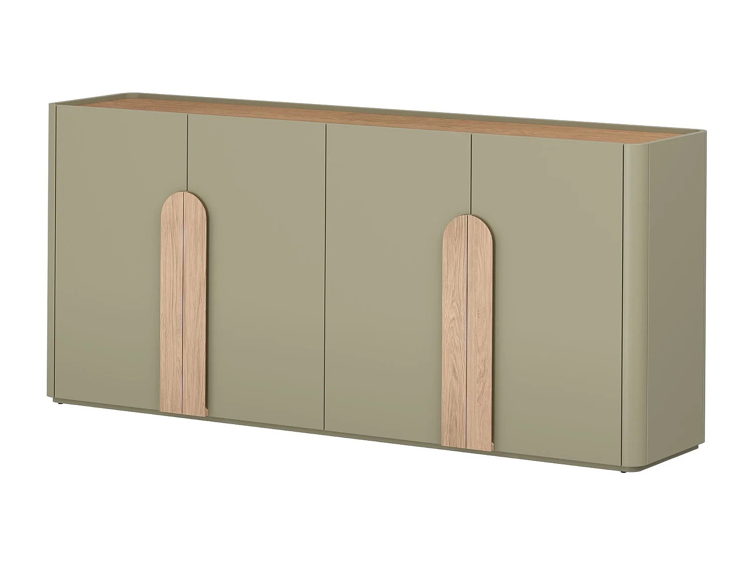 Buffet 4 deuren 8 planken