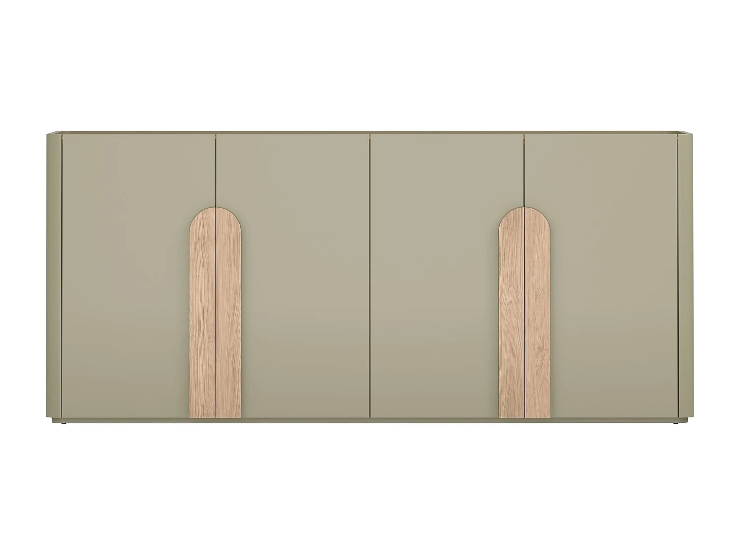 Buffet 4 deuren 8 planken