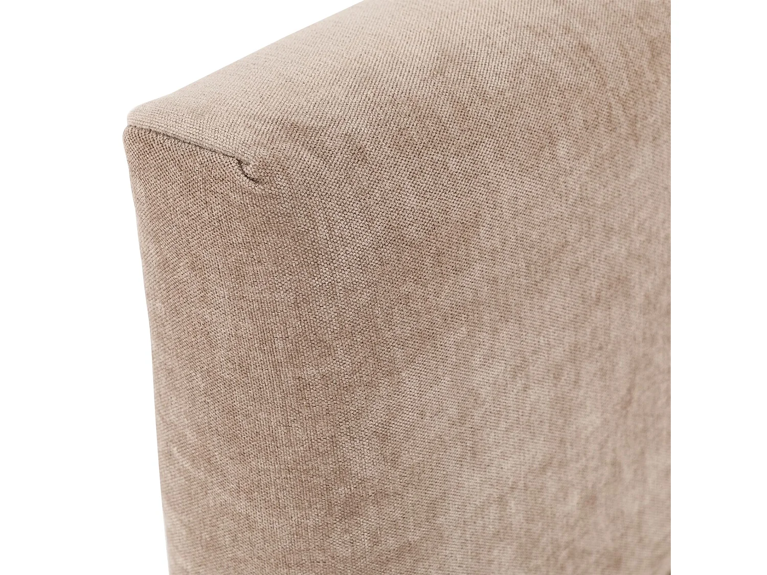 Lit Double EMILIA, Rembourré 160 x 200 cm Queen Size, Brun, avec Sommier à Lattes Inclus, Design Bubble, Tête de Lit Capitonnée