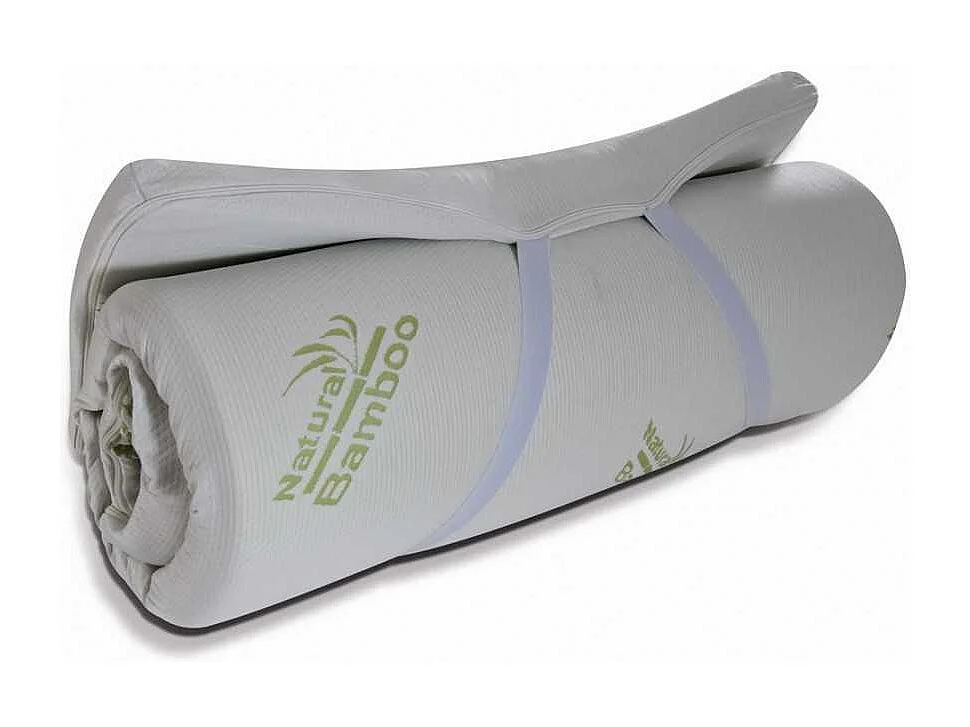 Topper memory H 7 sehr weich, Matratzenauflage mit waschbarem, hypoallergenem und ökologischem Bezug, 7 cm hoch | 85x200 cm