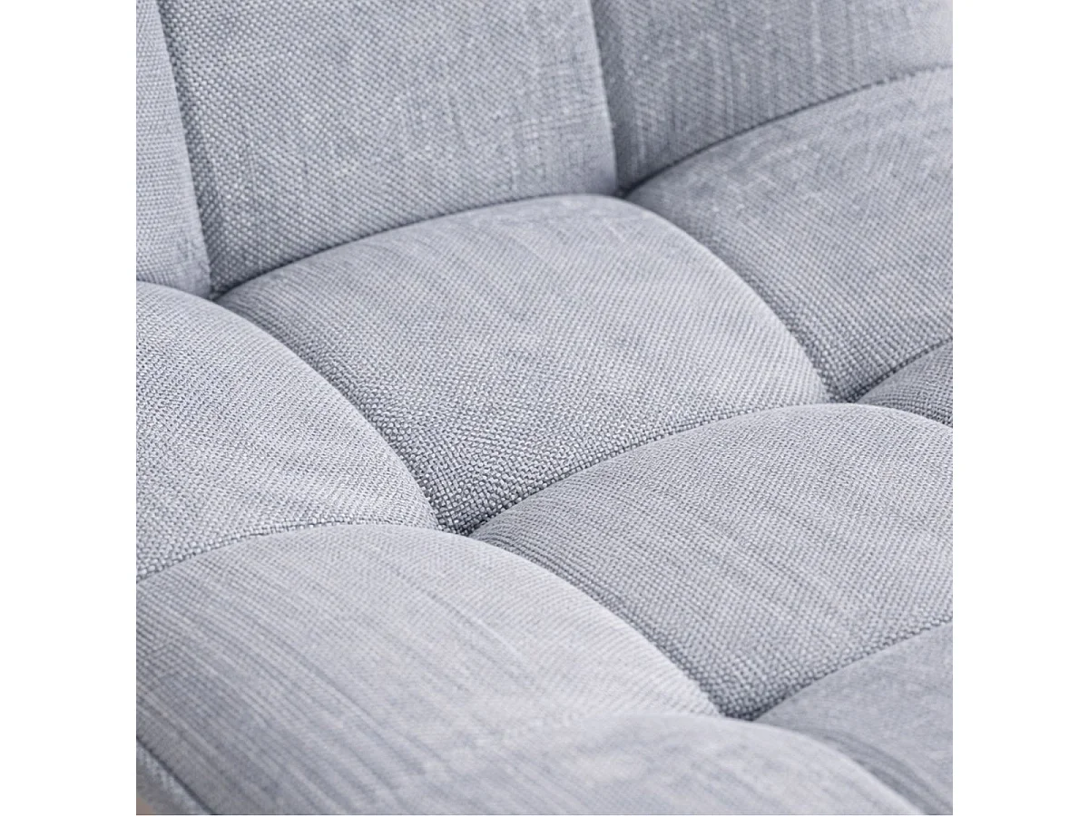 Pack de 4 sillas de comedor Noruega gris 86x45x45 cm