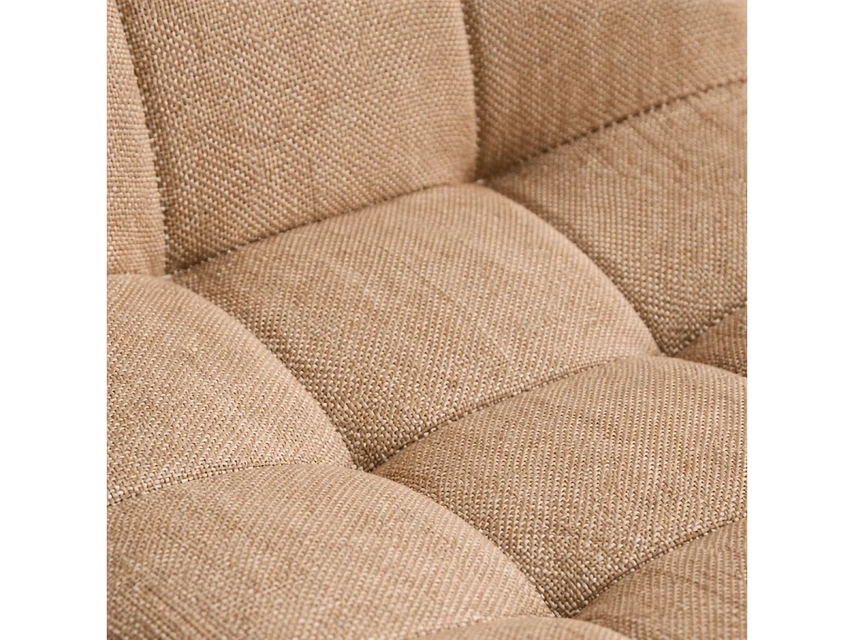 Pack de 4 sillas de comedor Noruega beige 86x45x45 cm
