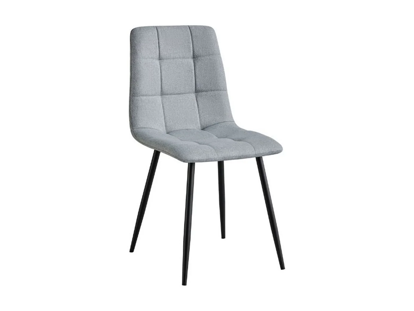 Pack de 4 sillas de comedor Orvane gris 86x45x45 cm