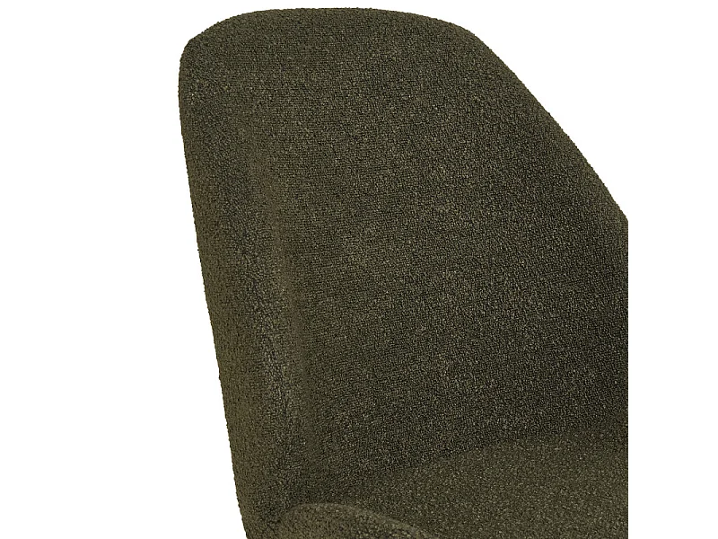 CARLA-Set di 2 sedie girevoli verdi