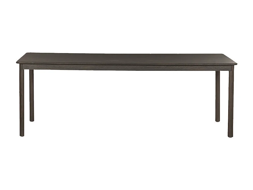 ROVERI-Table à manger rectangulaire L.220 cm Chêne Expresso