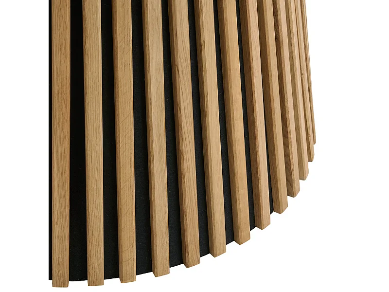 KAIRN- Table à manger ronde 4/6 personnes ø140 cm chêne