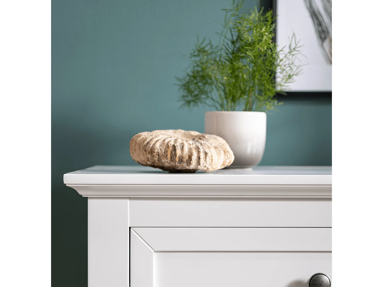 Noa & Nani Karlstad Chest of Drawers 2+3 Drawer in White