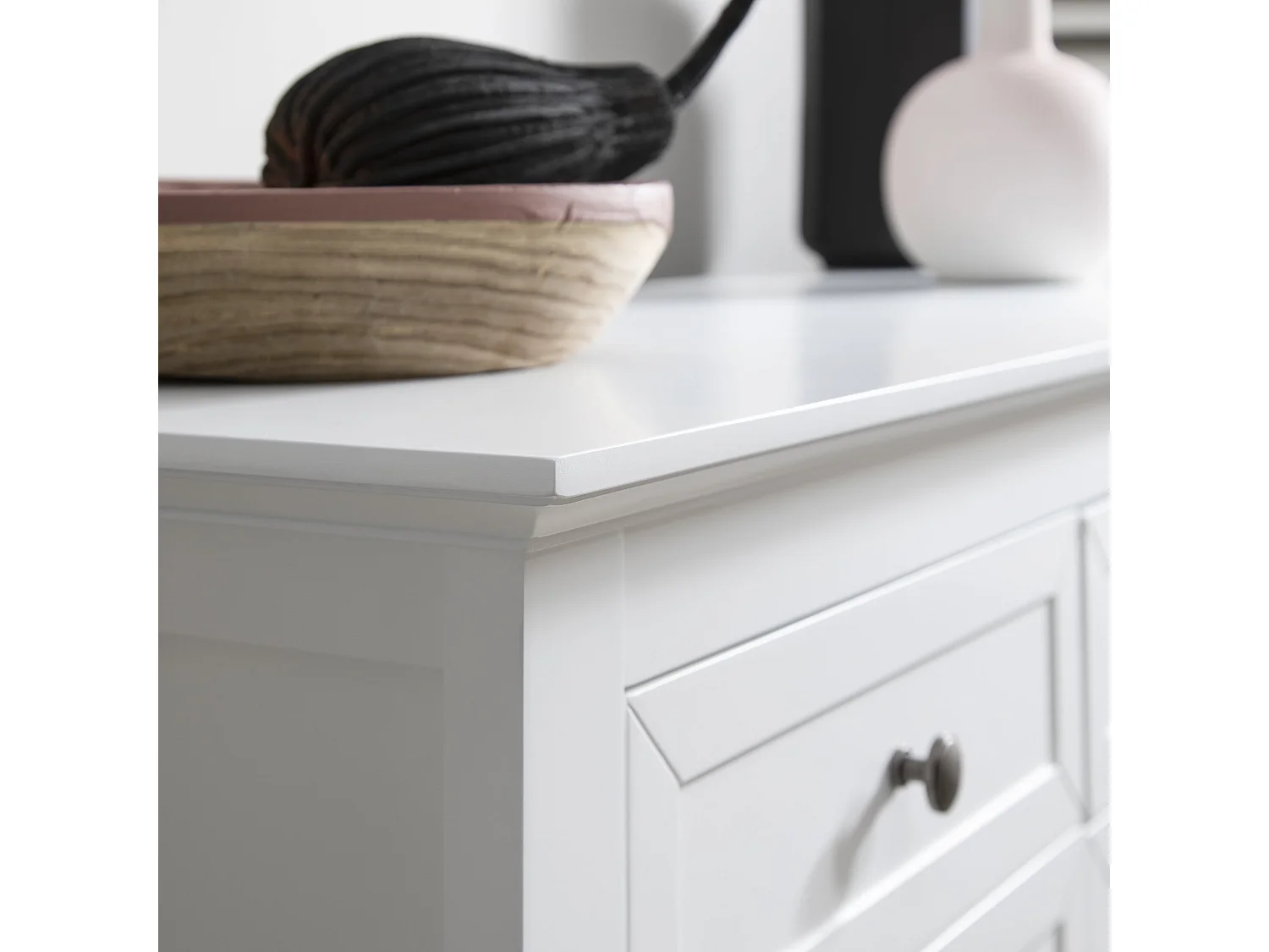 Noa & Nani Karlstad Chest of Drawers 2+3 Drawer in White