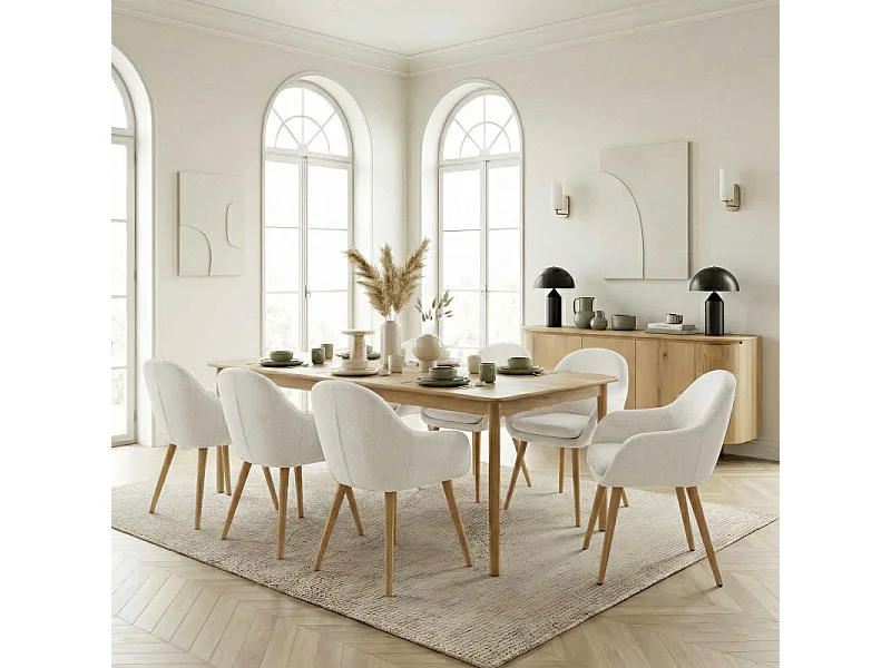 ROVERI-Aparador de roble de 170 cm