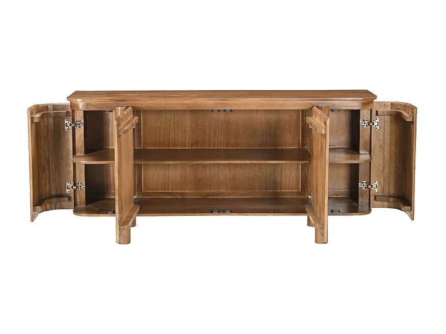 BORGO-Buffet 170 cm en bois massif