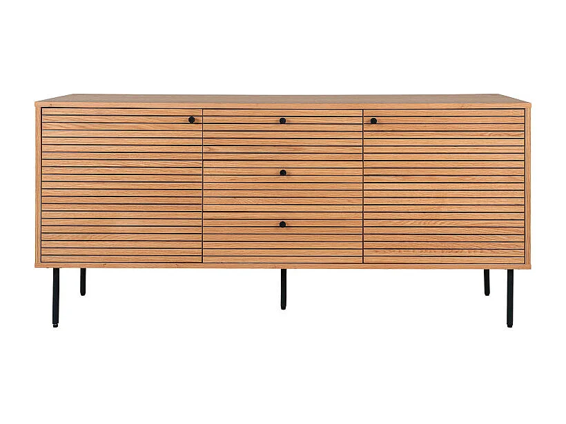 LOGIA-Aparador de roble natural de 150 cm