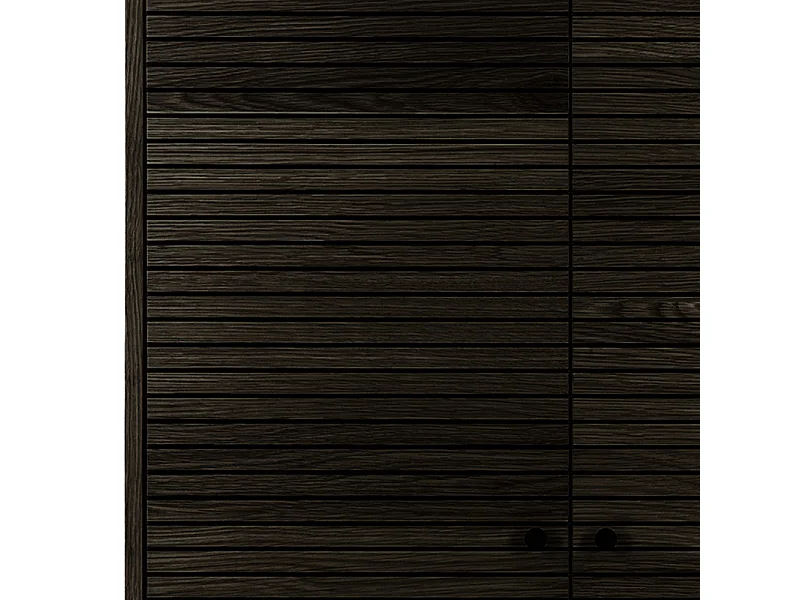 LOGIA-Aparador alto en roble ahumado 80x130 cm