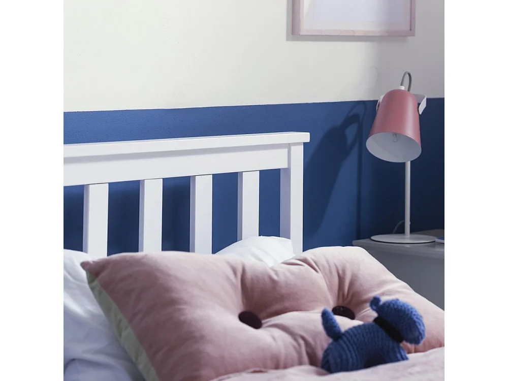 Noa & Nani Dorset Single Bed with Pull Out Spacesaver Trundle in White