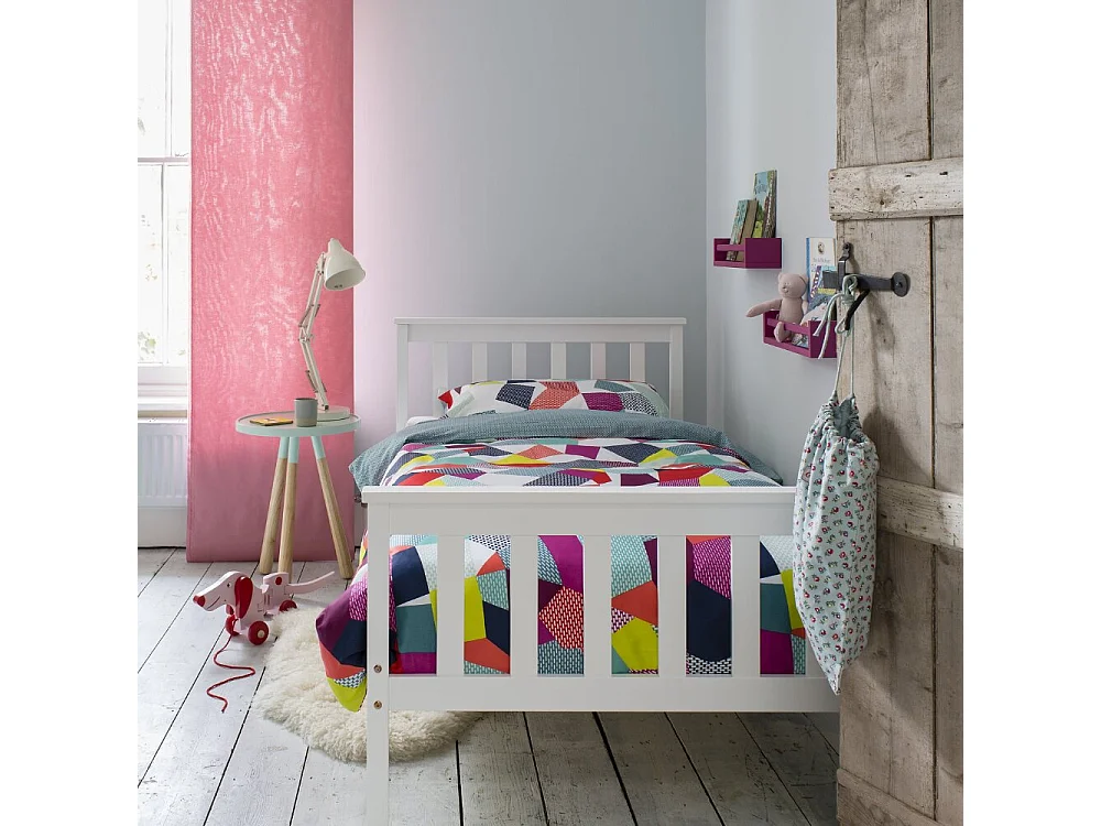 Noa & Nani Dorset Single Bed in White