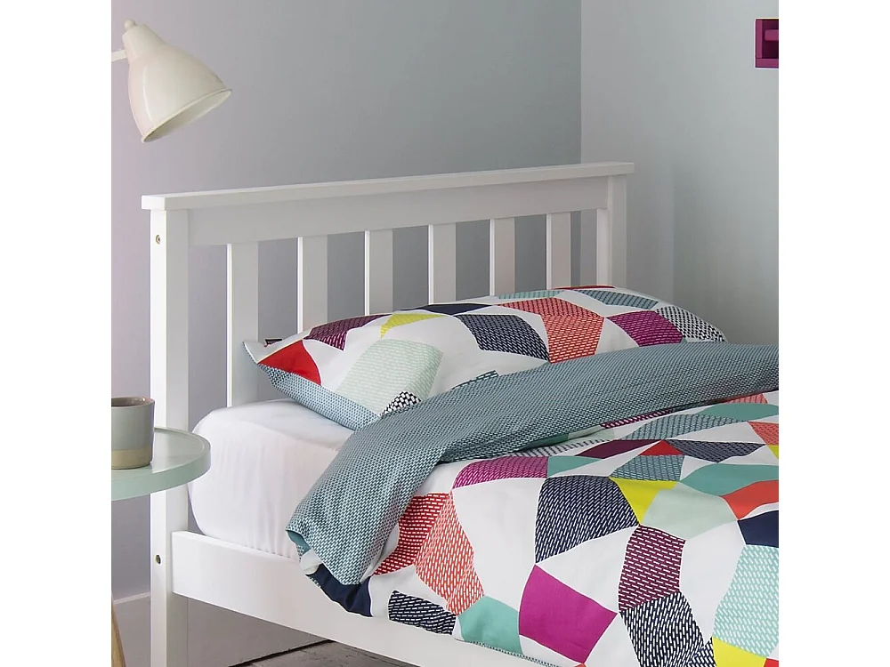 Noa & Nani Dorset Single Bed in White