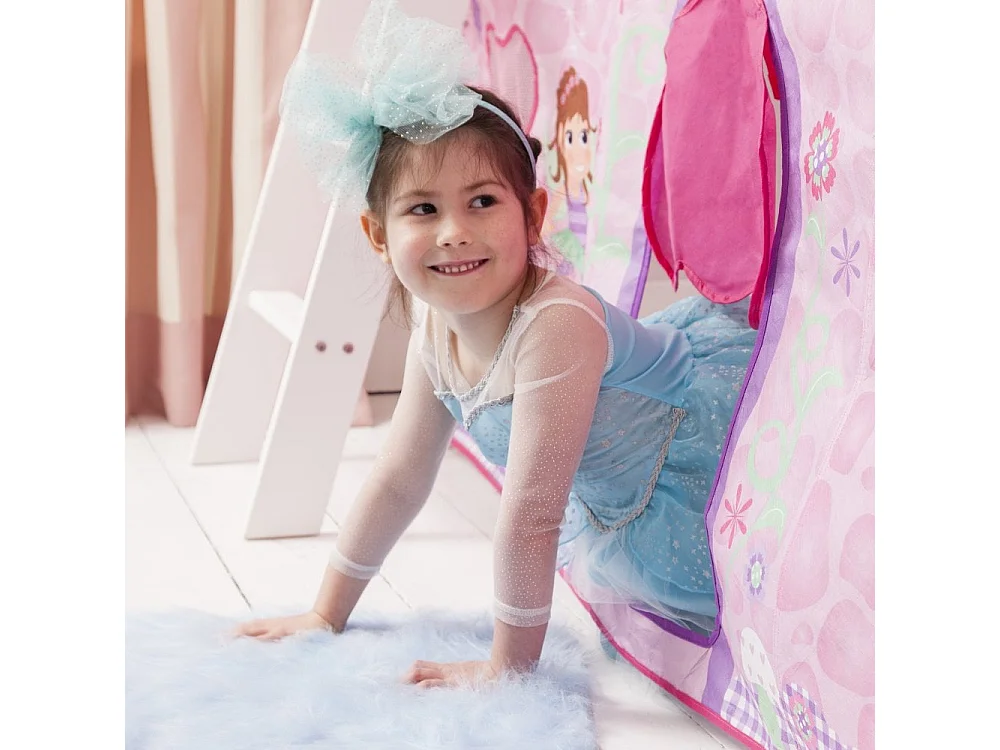 Noa & Nani Moro Cabin Bed Midsleeper with Slide & Fairies Package in White