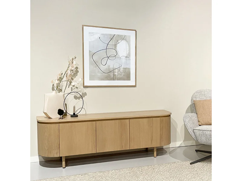 ROVERI-Mobile TV 170 cm rovere