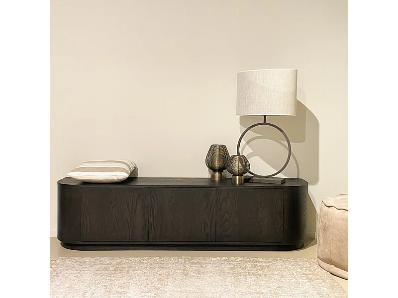 TIAGO-Mobile TV 180 cm Rovere Espresso