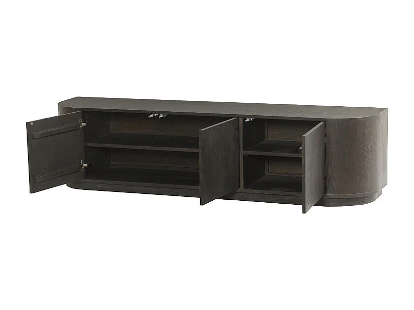TIAGO-Mobile TV 180 cm Rovere Espresso