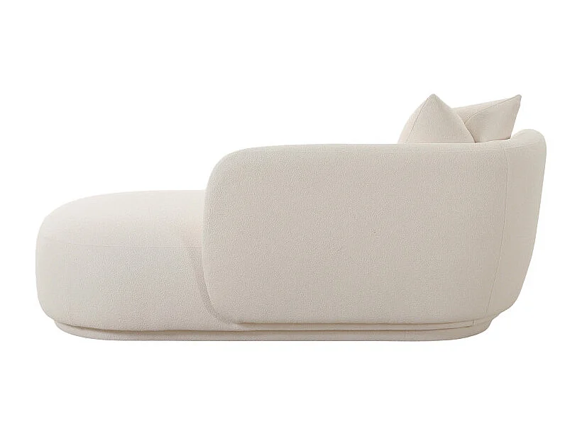 DAYTON-Méridienne en tissu écru